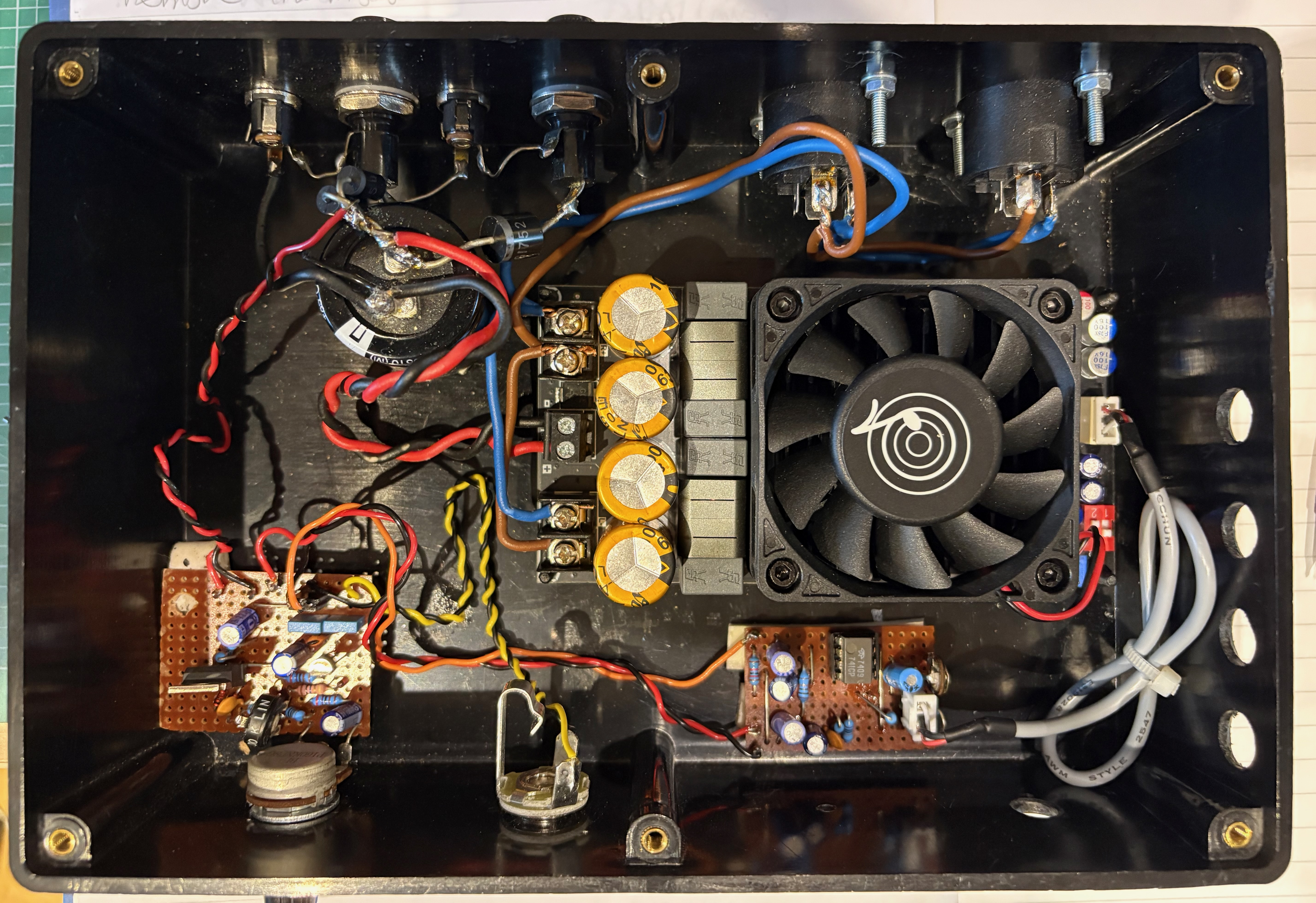 Updated amp with TPA3255 and buffer